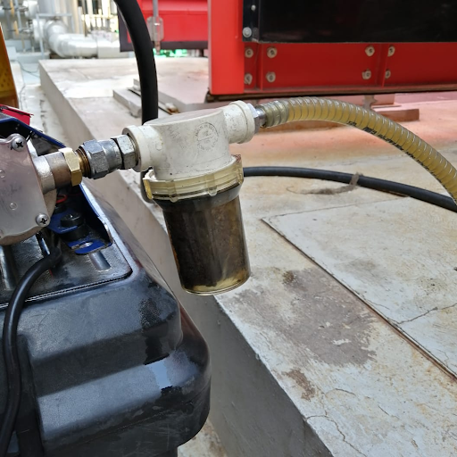 Trampa de agua y filtro de sedimentos diésel